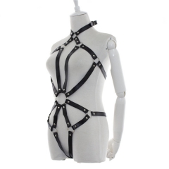 Husband and wife adult health supplies leather clothes erotic female apparatus props stage bound service