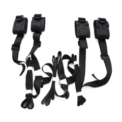 Wholesale adult products on the bed with a set of sexy toys tied bed action game