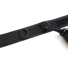 Black Canvas neck neck sleeve manufacturers selling handcuffs shackles toys spikes collar locking chain sex toys