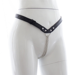 A new hot chain coquettish sex toys Adult supplies toys leather stage dance