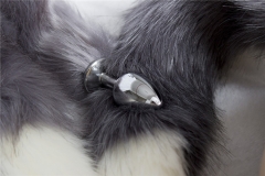 Factory direct binding tail anal plug bound toy female masturbation penis fox's tail flirting apparatus