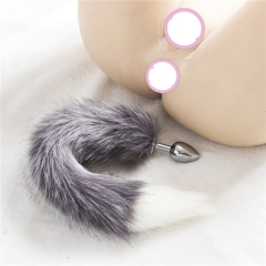 Factory direct binding tail anal plug bound toy female masturbation penis fox's tail flirting apparatus