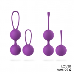 This package is easy to clean plastic hand ball female product recovery products Wahaha assisted vaginal dumbbell