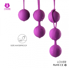 This package is easy to clean plastic hand ball female product recovery products Wahaha assisted vaginal dumbbell