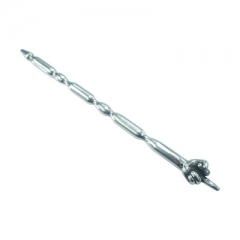 Metal stainless steel male with urethral plug.