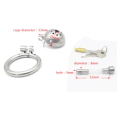 Male chastity chastity belt lock stainless steel