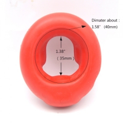 Water-soluble TPR pendant chaste lock cock ring