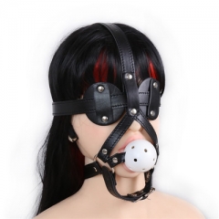 Manufacturers wholesale sexy plug hot Adult supplies closed mouth gag female apparatus belt