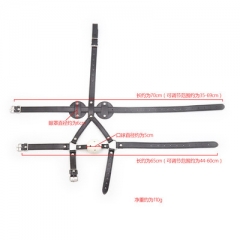 Manufacturers wholesale sexy plug hot Adult supplies closed mouth gag female apparatus belt