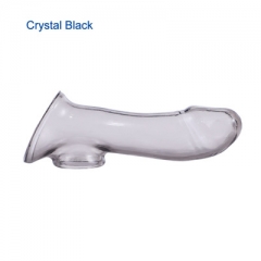 Penile cover for men with fun crystal cover