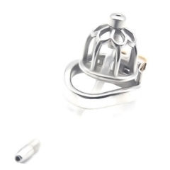 Plum flower male SM stainless steel chastity lock CB