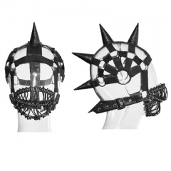 Punk Beanie Hat with Masks