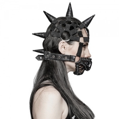 Punk Beanie Hat with Masks