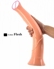 Horse simulates penis anal plug