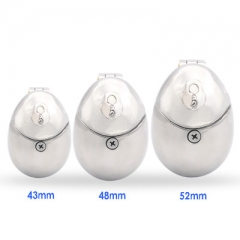 New men with stainless steel all around the weight of the egg virginity lock