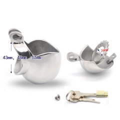 New men with stainless steel all around the weight of the egg virginity lock