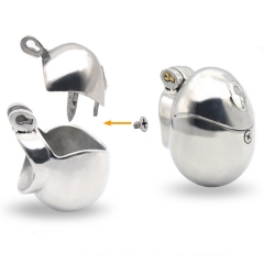 New men with stainless steel all around the weight of the egg virginity lock