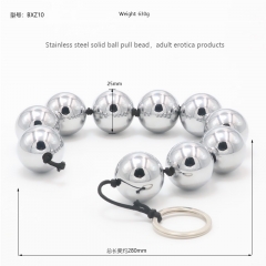 Stainless steel super long rear court pull bead