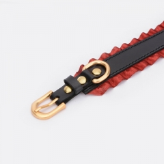 Leather collar