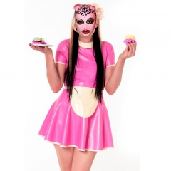 Latex Clothing Sexy Latex Clothing Tight Clothes Stage Show Bar Sexy Cosplay Clothing