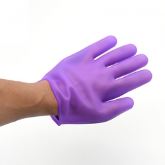 Silicone electric shock gloves