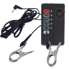 Breast clip exercise metal electric shock breast clip