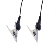 Breast clip exercise metal electric shock breast clip