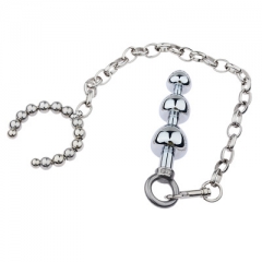 C ring penis ring anal plug