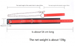 Dog chain cowhide collar collar collar collar