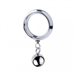 Penis Extender Enlargement Erection Metal Cock Ring Male Chastity Ball Heavy Penis Weight Hanger Stretcher Ring Sex Toys Gay