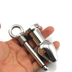 Handheld Sex Toys Enema Sex Products Butt Plug Stainless Steel Anal Cleaning Anal Plug Ring for Men Women