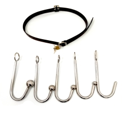 Anal hook Connected body shackle with metal stainless steel anal hook