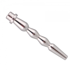 men's stainless steel metal rod inserted urethral plug comrades taste urethral dilator Adult supplies
