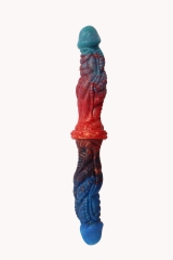 Double - headed dragon dildo color silicone