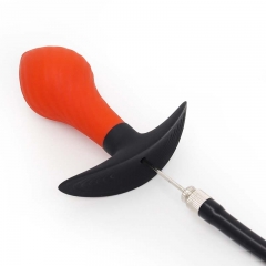 Inflatable anal plug for beginners silicone anal plug ball vibration anal expansion