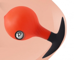 Inflatable anal plug for beginners silicone anal plug ball vibration anal expansion