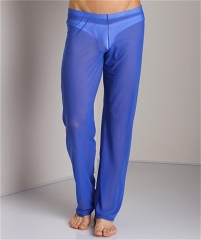 New low waist sexy fresh breathable non mainstream men sexy mesh pants