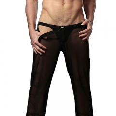 New low waist sexy fresh breathable non mainstream men sexy mesh pants