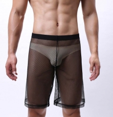 Men's and women's fun underwear mesh pants hollow sailors breathable sexy