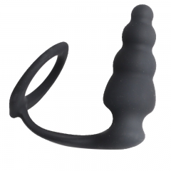 Anal Butt Plug with Penis Cock Ring