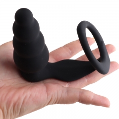 Anal Butt Plug with Penis Cock Ring