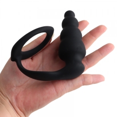 Anal Butt Plug with Penis Cock Ring