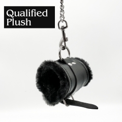 PVC plush handcuffs breathable eye mask set