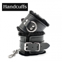 PVC plush handcuffs breathable eye mask set