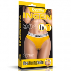 Women's wireless remote control vibrating invisible underwear