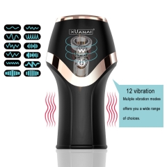 Glans head trainer Vibrate massage airplane cup vibrate male masturbator