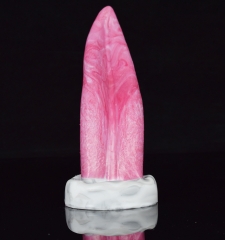 Silicone dog tongue penis