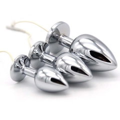 Sex game toys anal plug electric shock