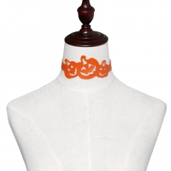 Cutout Pumpkin Collar