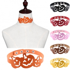 Cutout Pumpkin Collar
